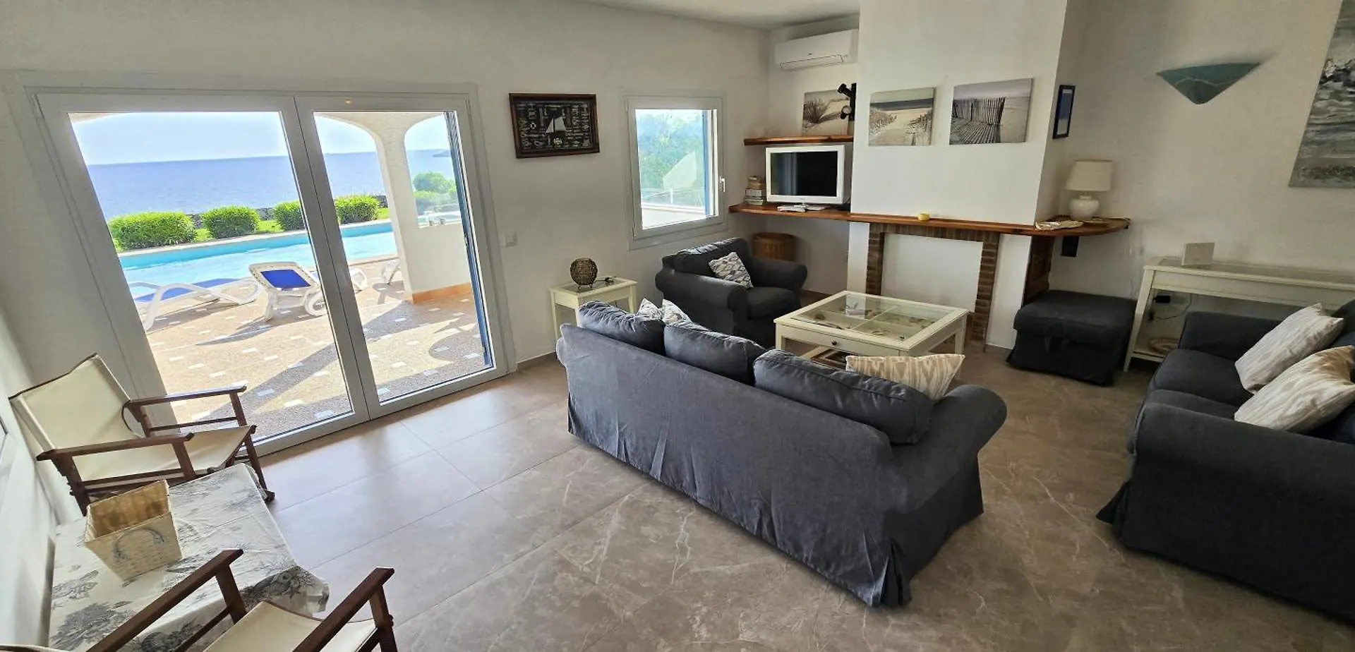 펜션 Villa Helios Villa En Cala Pi Con Vistas Despejadas